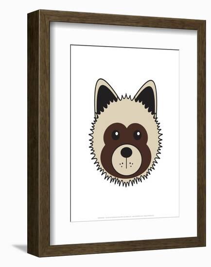 Dog - Animaru Cartoon Animal Print-Animaru-Framed Giclee Print