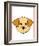 Dog - Animaru Cartoon Animal Print-Animaru-Framed Art Print