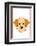 Dog - Animaru Cartoon Animal Print-Animaru-Framed Giclee Print