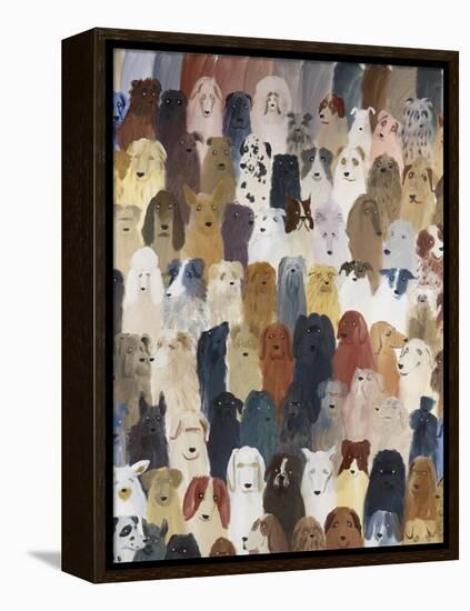 Dog Assembly 1, 2016-Holly Frean-Framed Premier Image Canvas