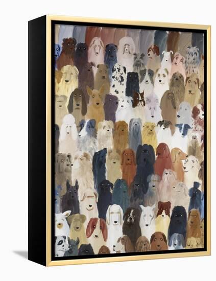 Dog Assembly 1, 2016-Holly Frean-Framed Premier Image Canvas