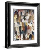 Dog Assembly 1, 2016-Holly Frean-Framed Giclee Print