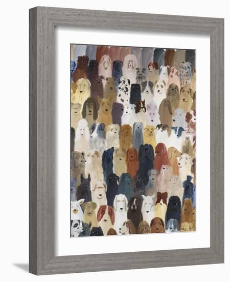 Dog Assembly 1, 2016-Holly Frean-Framed Giclee Print