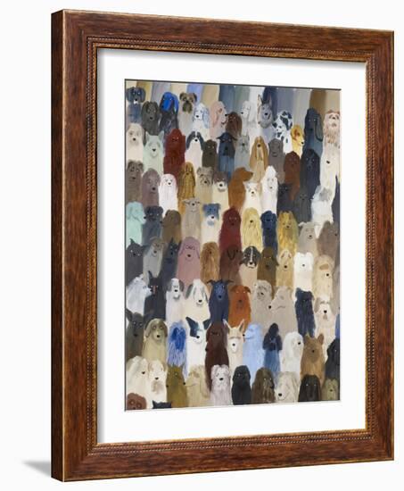 Dog Assembly 2, 2016-Holly Frean-Framed Giclee Print