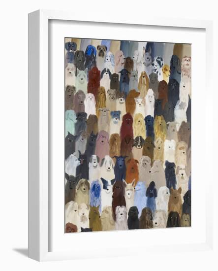 Dog Assembly 2, 2016-Holly Frean-Framed Giclee Print