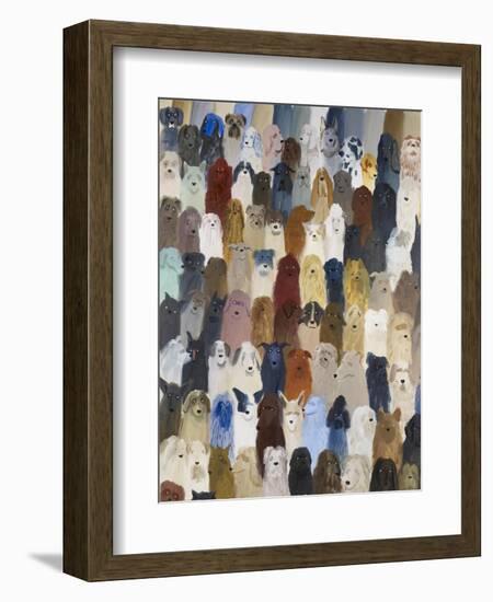 Dog Assembly 2, 2016-Holly Frean-Framed Giclee Print