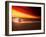 Dog at Sunset-Josh Adamski-Framed Photographic Print