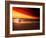 Dog at Sunset-Josh Adamski-Framed Photographic Print