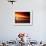 Dog at Sunset-Josh Adamski-Framed Photographic Print displayed on a wall