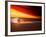 Dog at Sunset-Josh Adamski-Framed Photographic Print