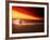 Dog at Sunset-Josh Adamski-Framed Photographic Print