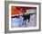 Dog at the Used Car Lot, Rex with Red Car-Brenda Brin Booker-Framed Giclee Print