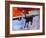 Dog at the Used Car Lot, Rex with Red Car-Brenda Brin Booker-Framed Giclee Print