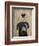 Dog Au Vin Black Labrador-Fab Funky-Framed Art Print