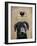 Dog Au Vin Black Labrador-Fab Funky-Framed Art Print