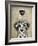 Dog Au Vin Dalmatian-Fab Funky-Framed Art Print