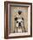 Dog Au Vin English Bulldog-Fab Funky-Framed Art Print