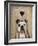 Dog Au Vin English Bulldog-Fab Funky-Framed Art Print