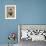 Dog Au Vin, Pug-Fab Funky-Framed Art Print displayed on a wall