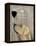 Dog Au Vin Yellow Labrador-Fab Funky-Framed Stretched Canvas