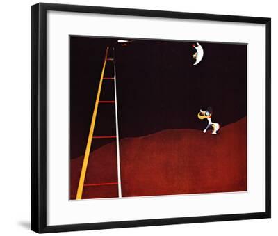 dog barking at the moon joan miro