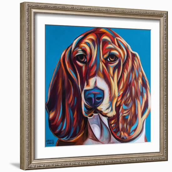 Dog Besties II-Carolee Vitaletti-Framed Art Print