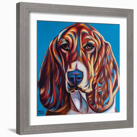 Dog Besties II-Carolee Vitaletti-Framed Art Print