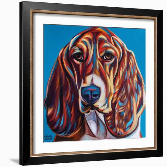 Dog Besties II-Carolee Vitaletti-Framed Art Print