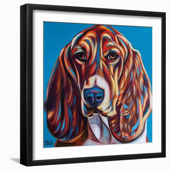 Dog Besties II-Carolee Vitaletti-Framed Art Print