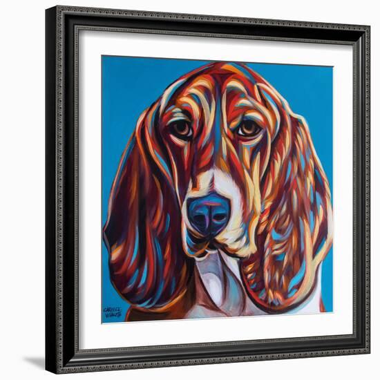 Dog Besties II-Carolee Vitaletti-Framed Art Print