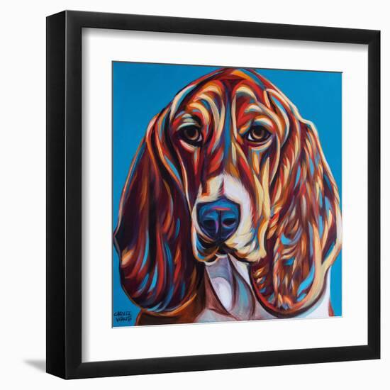 Dog Besties II-Carolee Vitaletti-Framed Art Print