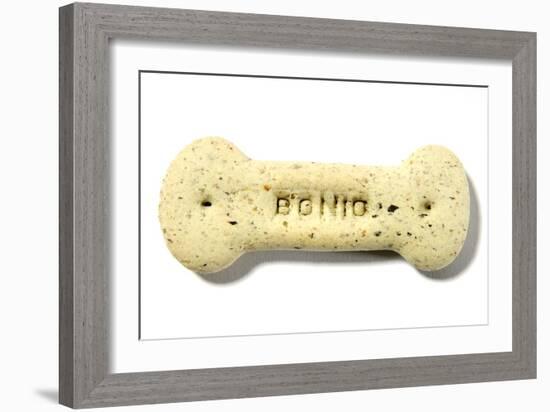 Dog Biscuit-Johnny Greig-Framed Photographic Print