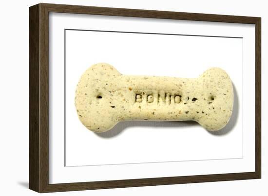 Dog Biscuit-Johnny Greig-Framed Photographic Print