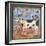 Dog Buddy Color-Jill Mayberg-Framed Giclee Print