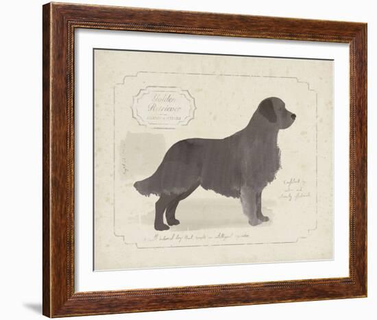 Dog Club - Retriever-Clara Wells-Framed Giclee Print