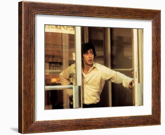 Dog Day Afternoon, Al Pacino, 1975-null-Framed Photo