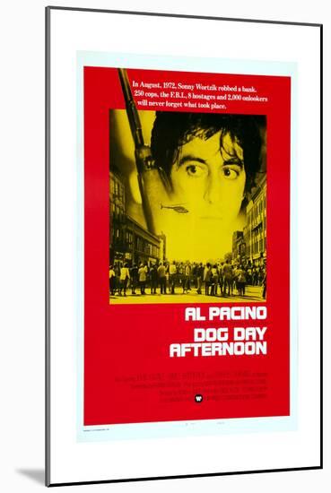 Dog Day Afternoon, Al Pacino, 1975-null-Mounted Art Print