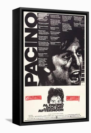 Dog Day Afternoon, Al Pacino, 1975-null-Framed Stretched Canvas