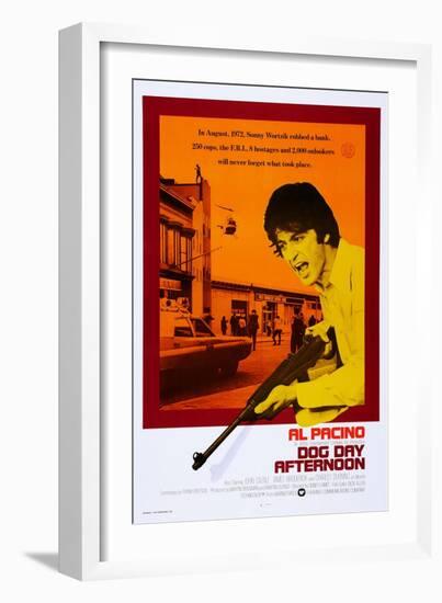 Dog Day Afternoon-null-Framed Art Print