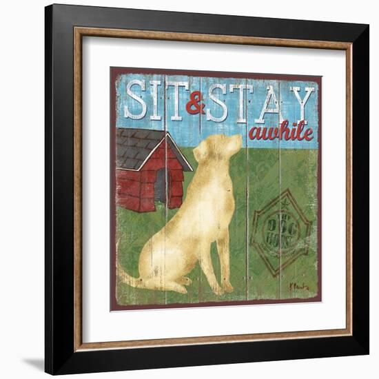 Dog Days I-Paul Brent-Framed Art Print