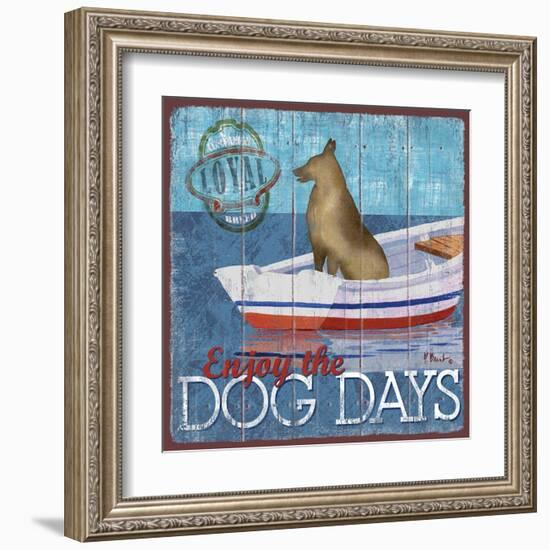 Dog Days II-Paul Brent-Framed Art Print