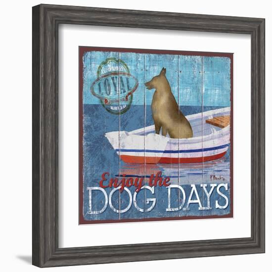 Dog Days II-Paul Brent-Framed Art Print