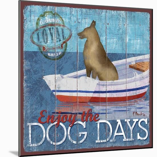 Dog Days II-Paul Brent-Mounted Art Print