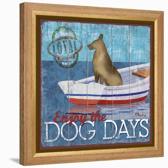 Dog Days II-Paul Brent-Framed Stretched Canvas