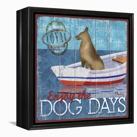 Dog Days II-Paul Brent-Framed Stretched Canvas