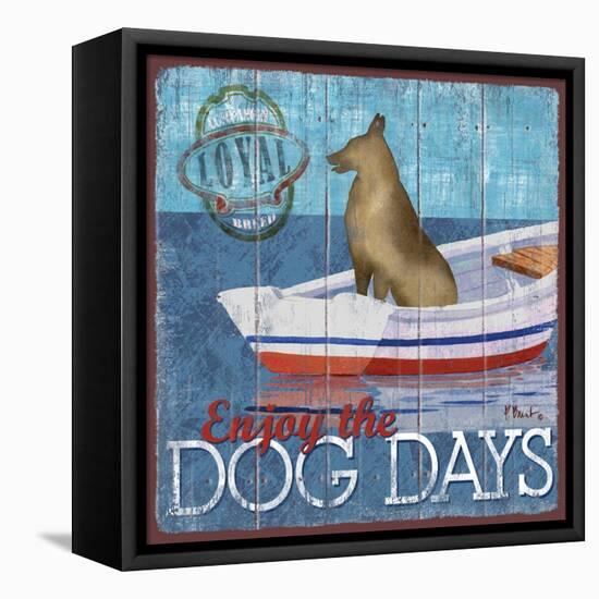 Dog Days II-Paul Brent-Framed Stretched Canvas