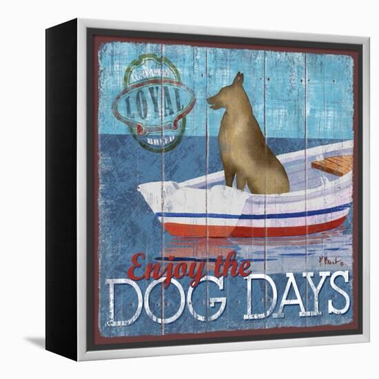 Dog Days II-Paul Brent-Framed Stretched Canvas