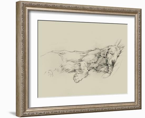 Dog Days III-Ethan Harper-Framed Art Print