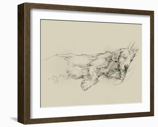 Dog Days III-Ethan Harper-Framed Art Print