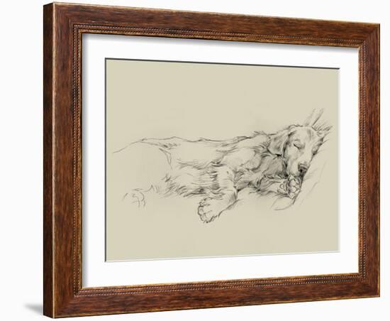 Dog Days III-Ethan Harper-Framed Art Print